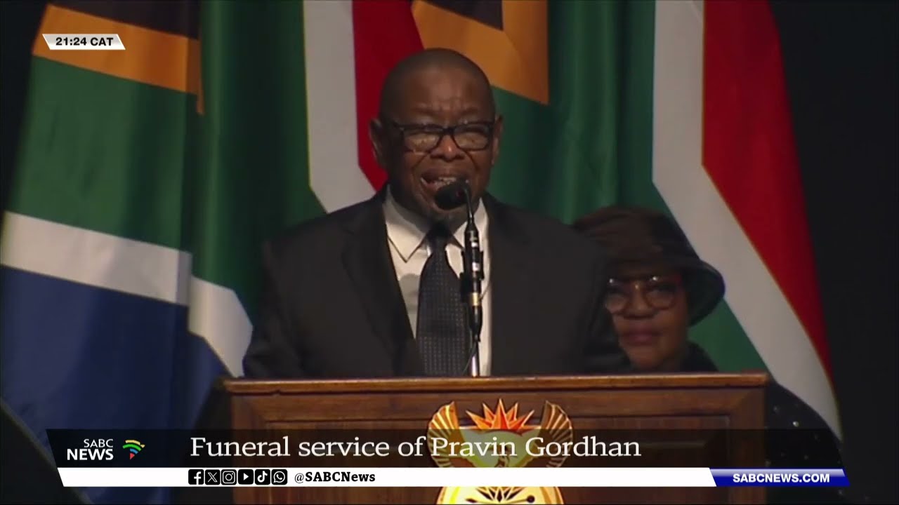 Pravin Gordhan I Colleagues pay tribute to Gordhan