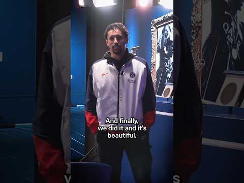 He arrived as just a kid, and is now a Champions League winner 👏🏆 #PSG #Marquinhos