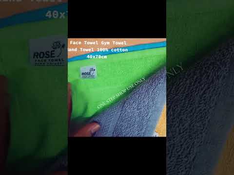 Face Towel Hand Towel Gym Towel Saloon Towels 40x70cm 100% cotton