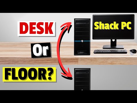 Ham Shack PC - floor or desk?