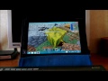MineCraft on Acer W500 AMD C60 (Windows 8 tablet)