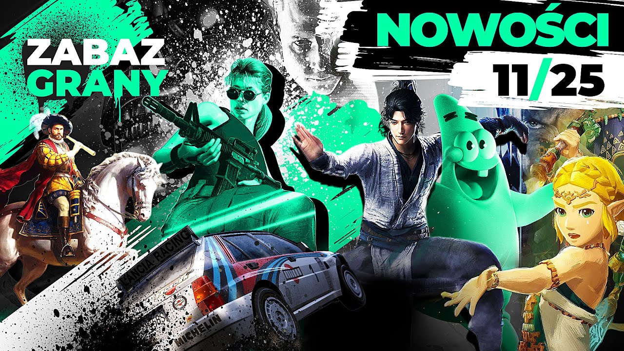 Premiery gier - listopad 2025