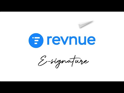 Revnue - E signature