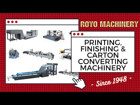 Royo Machinery: Expertise and Competence since 1948