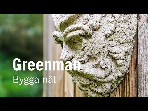 Bygga nät till Greenman – Lär dig skulptera i betong