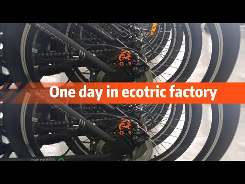 Today test ecotric electric bike speed in ecotric factory , they’re  so fast！