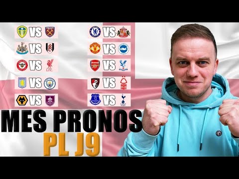 🏴 MES PRONOSTICS PREMIER LEAGUE 🏴 ( Journée 9 )