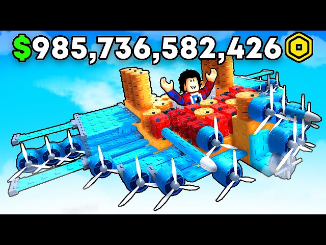 😱Тратим $938,283,987 РОБУКСОВ На Самый Быстрый САМОЛЁТ в Роблокс!