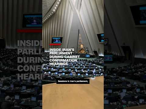 Inside Iran’s parliament during cabinet confirmation hearings