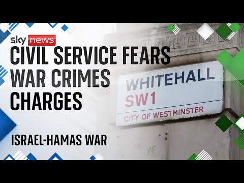 Civil servants request to stop work over arms sales to Israel | Israel-Hamas war
