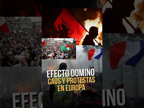 Estalla Europa: Graves enfrentamientos en Italia y <strong>Albania</strong> tras crisis francesa 💥