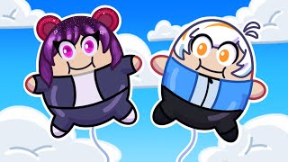 CHUYMINE Y YO NOS CONVERTIMOS EN GLOBOS