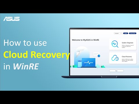 How to Use Cloud Recovery in WinRE   | ASUS SUPPORT