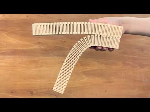 【やる木】見た目コピペなのに片方だけグニャる理由