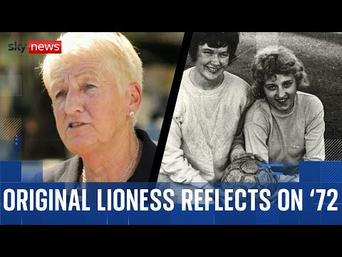 'You should be cleaning': Original Lioness reflects on women's football in 1972