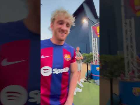 Logan Paul & KSI face… 𝗧𝗛𝗘 𝗥𝗢𝗕𝗢𝗞𝗘𝗘𝗣𝗘𝗥 🤖⚔️ #DrinkPrime  #fcbarcelona #shorts