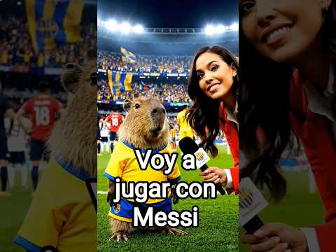 Nuevo fichaje #viralshort #futbol #capybara #ias