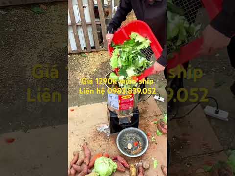 Máy xay thức ăn chăn nuôi cho gia súc #farming #maynghiencam #channuoi #agriculture