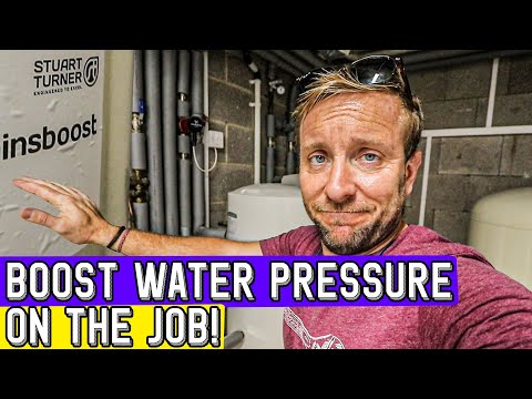 BOOST WATER FLOW AND PRESSURE JOB - Stuart Turner Mainsboost Install
