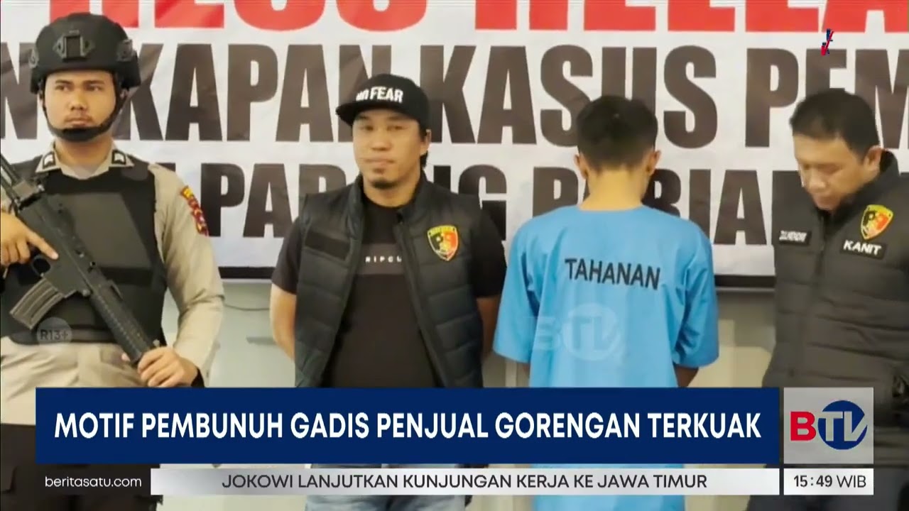 Polisi Ungkap Motif Pelaku Habisi Nyawa Gadis Penjual Gorengan | Beritasatu