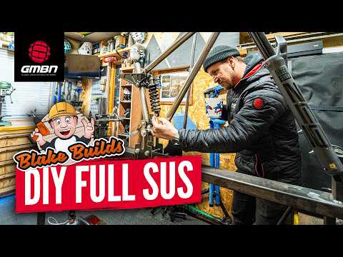 Blake Builds A Full Suspension Mountain Bike In His Garage!