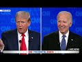 Trump and Biden clash on Russia, Ukraine and Afghanistan in first presidential debate  - 02:09 min - News - Video