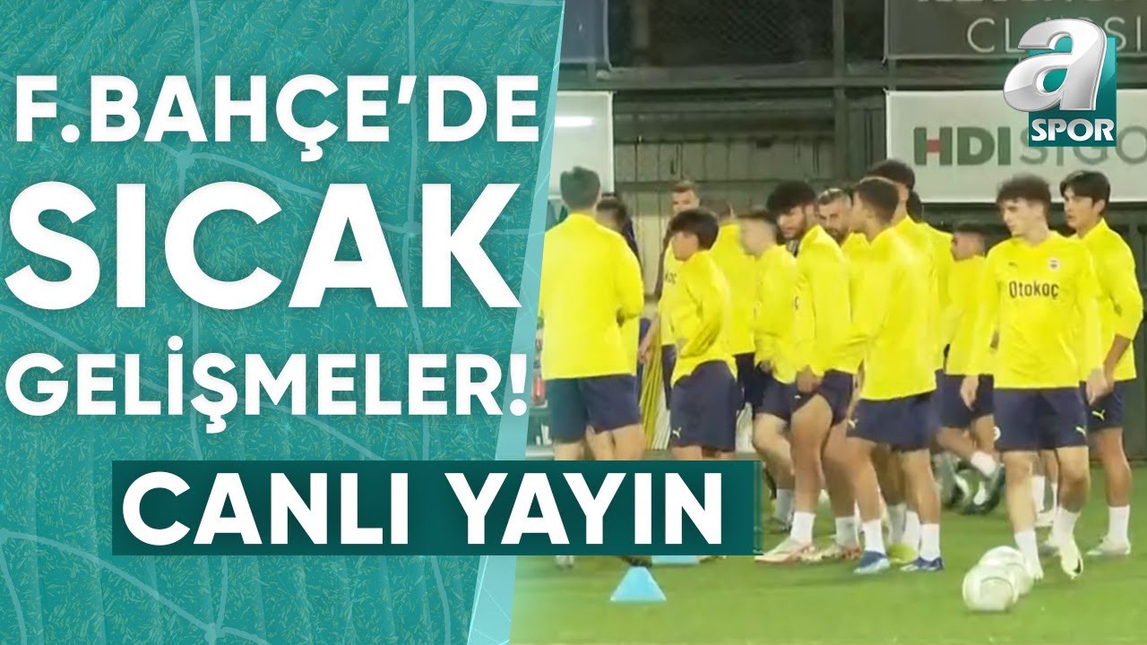 Fenerbahçe, Olympiakos Maçı Öncesi Son Antrenmanını Yapıyor! Erdem Akbaş Son Gelişmeleri Aktardı