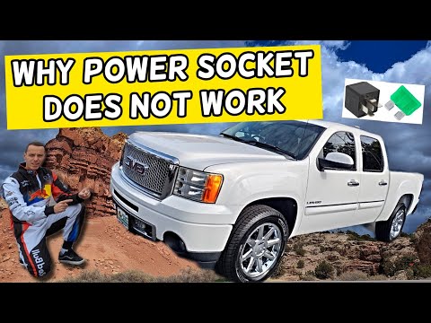 WHY POWER OUTLET SOCKET DOES NOT WORK GMC SIERRA 2007 2008 2009 2010 2011 2012 2013