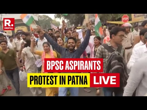 LIVE: BPSC Aspirants Protest Outside Bihar Legislative Assembly