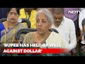 Finance Minister Nirmala Sitharamans Defence As Rupee At Record Low