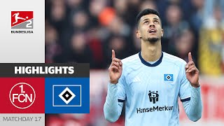 Glatzel Can’t Stop Scoring! | Nürnberg — Hamburger SV 0-2 | Highlights | MD 17 — Bundesliga 2 23/24