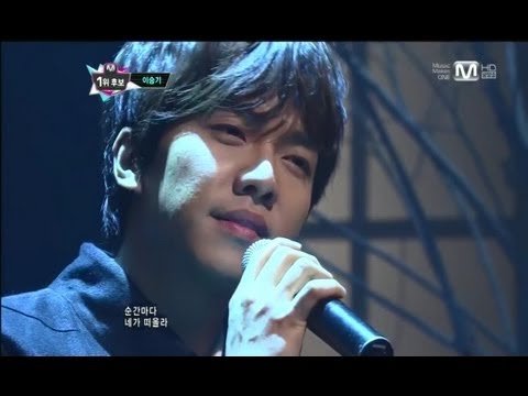 이승기_되돌리다 (Return by LEE SEUNG GI@Mcountdown 2012.12.13)