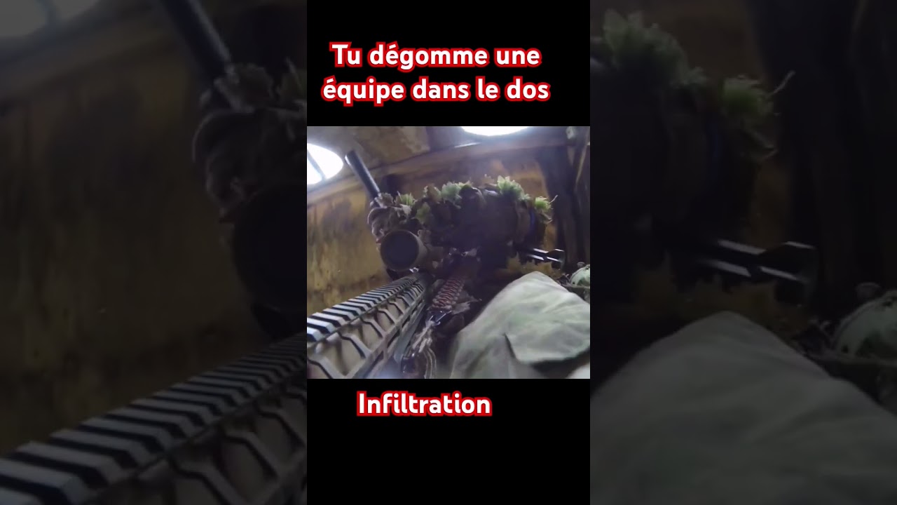 Tu défonce une équipe dans le dos #camman #sniper #infiltration