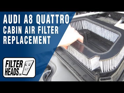 AUDI A8 (D3) - Cabin Air Filter Replacement