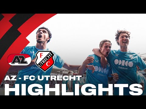 AZ - FC Utrecht | HIGHLIGHTS