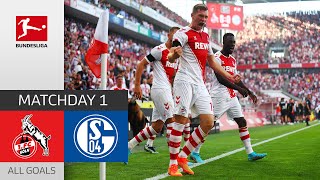 Wild Match in Cologne | 1. FC Köln — FC Schalke 04 3-1 | All Goals | Matchday 1 – Bundesliga 2022/23