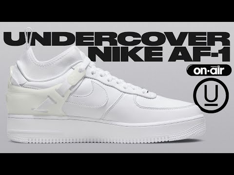 UNDERCOVER COMEMORA OS 40 ANOS DO AF1 - UNBOXING+REVIEWS Nike Air Force 1 x UNDERCOVER