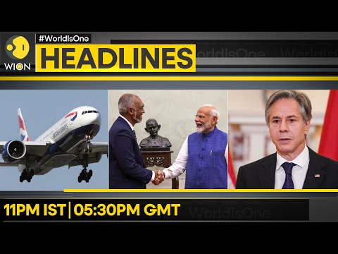 Maldives President to visit India | UK terminates flights to Iran | WION Headlines