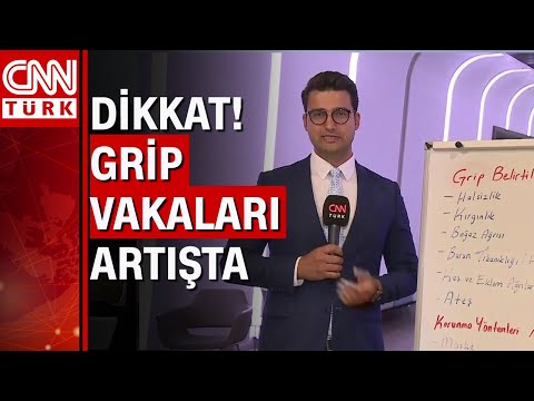 Grip vakaları artışta! Grip belirtileri neler?