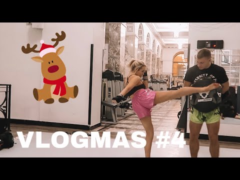 VLOGMAS 4 | TRENING, ZAKUPY ŚWIĄTECZNE