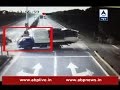 CCTV footage: Toddler safe after being hit by truck