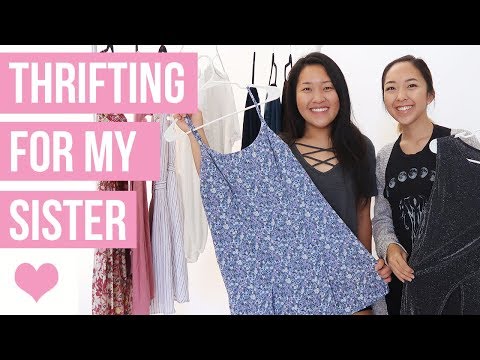 Thrifting For My Sister | Secondhand Clothing Haul