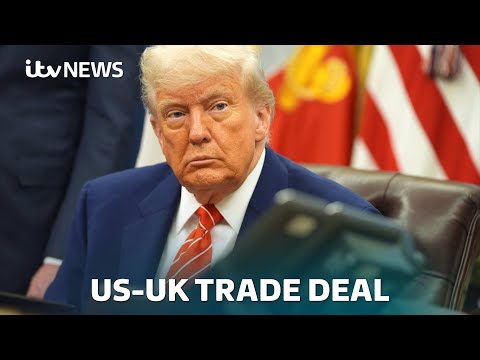 Donald Trump holds press conference as US-UK trade deal announced - watch live