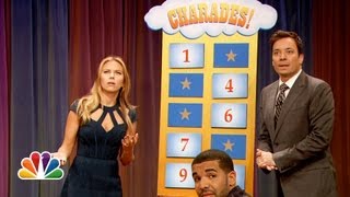 Charades with Scarlett Johansson and Drake