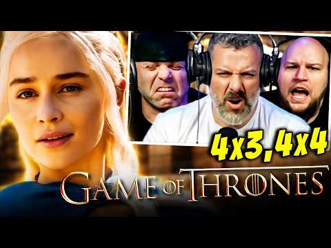 Game of Thrones season 4 episode 3 & 4 reaction | Answers First time watching