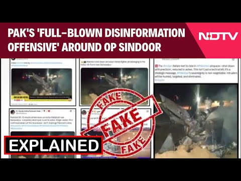 Explained: Pakistan's 'Full-Blown Disinformation Offensive' Around Operation Sindoor