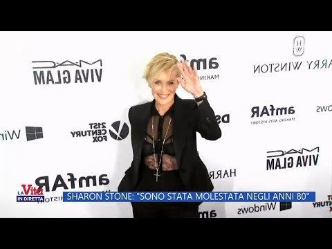 Sharon Stone: "Sono stata molestata negli anni 80" - La vita in diretta 09/11/2023