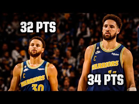 Splash Bros combine for 66 PTS  32 for Steph & 34 for Klay video clip