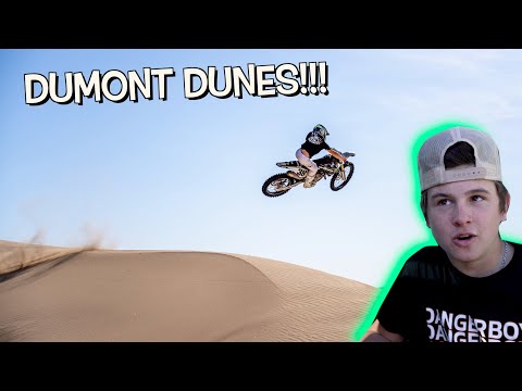 DANGERBOY DEEGAN'S FIRST TIME RIDING THE DUNES!!!