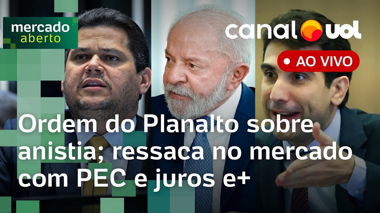 Anistia: Planalto dá ordem para derrotar medida; PEC da Blindagem, decisão do BC e+ notícias ao vivo